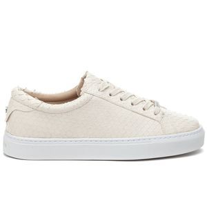 J/SLIDES LACEE CUT Off White Embossed